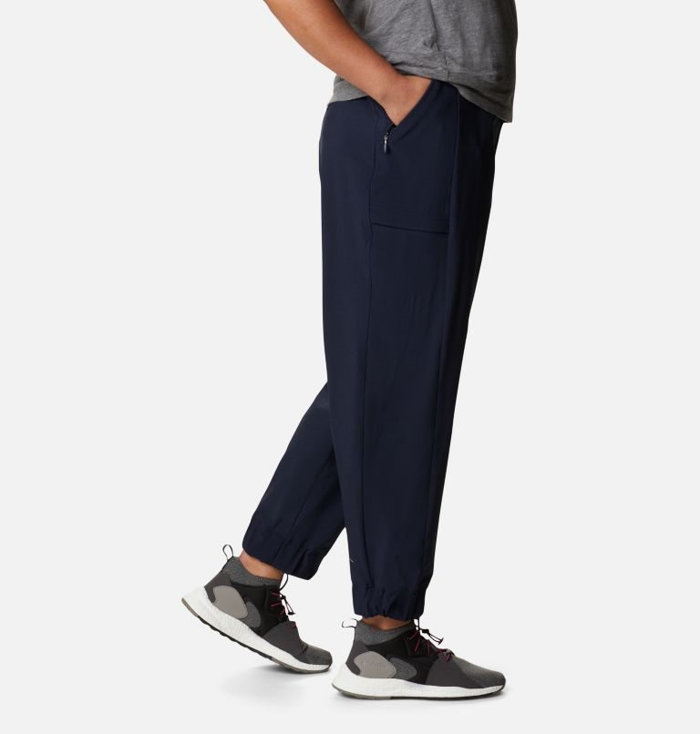 Pantaloni Jogger Columbia Pleasant Creek Dama Bleumarin | Plus Size BVMAZ17QS